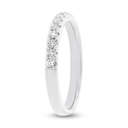 18k White Gold Diamond Lady's Band - 0.37ct