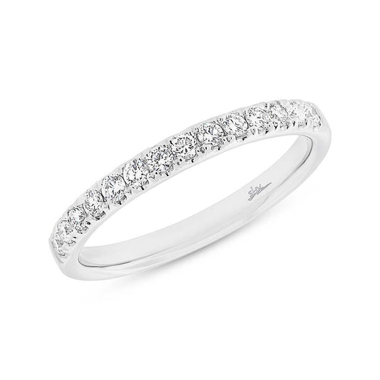 18k White Gold Diamond Lady's Band - 0.30ct