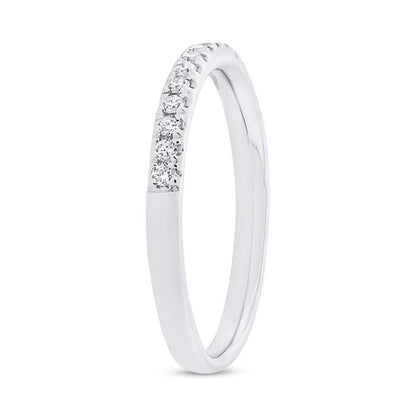 18k White Gold Diamond Lady's Band - 0.20ct