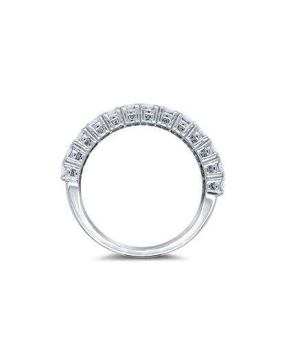 14K White Gold Diamond Ring V0359