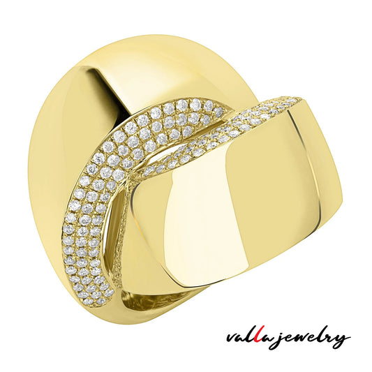 14K Yellow Gold Lady's Ring V0309