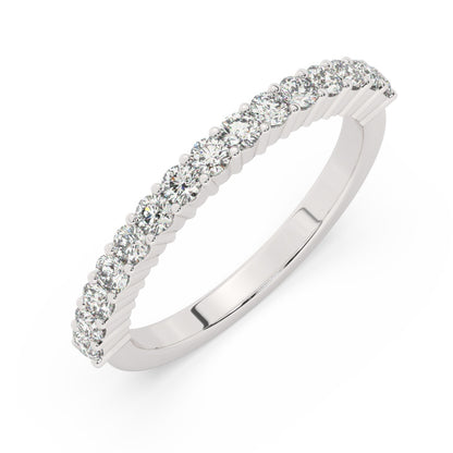 14K White Gold Diamond Ring V0361