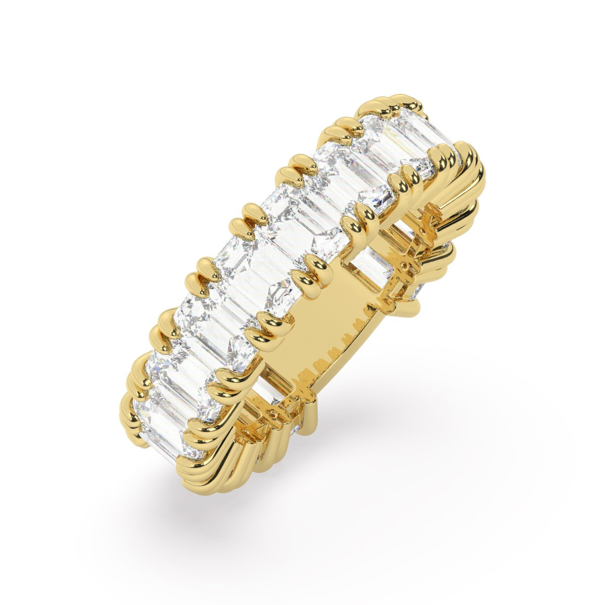 14k White Gold Diamond Ring V0364