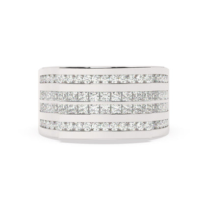 14K Yellow Gold Diamond Ring V0366