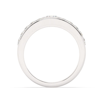 Platinum Diamond Ring V0369