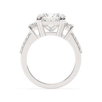 14k White Gold Diamond Ring V0370