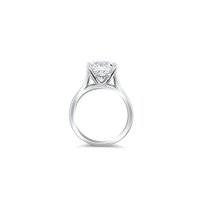 14K White Gold Diamond Ring V0372