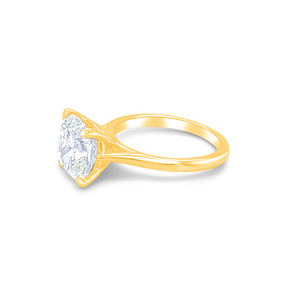 14K White Gold Diamond Ring V0372